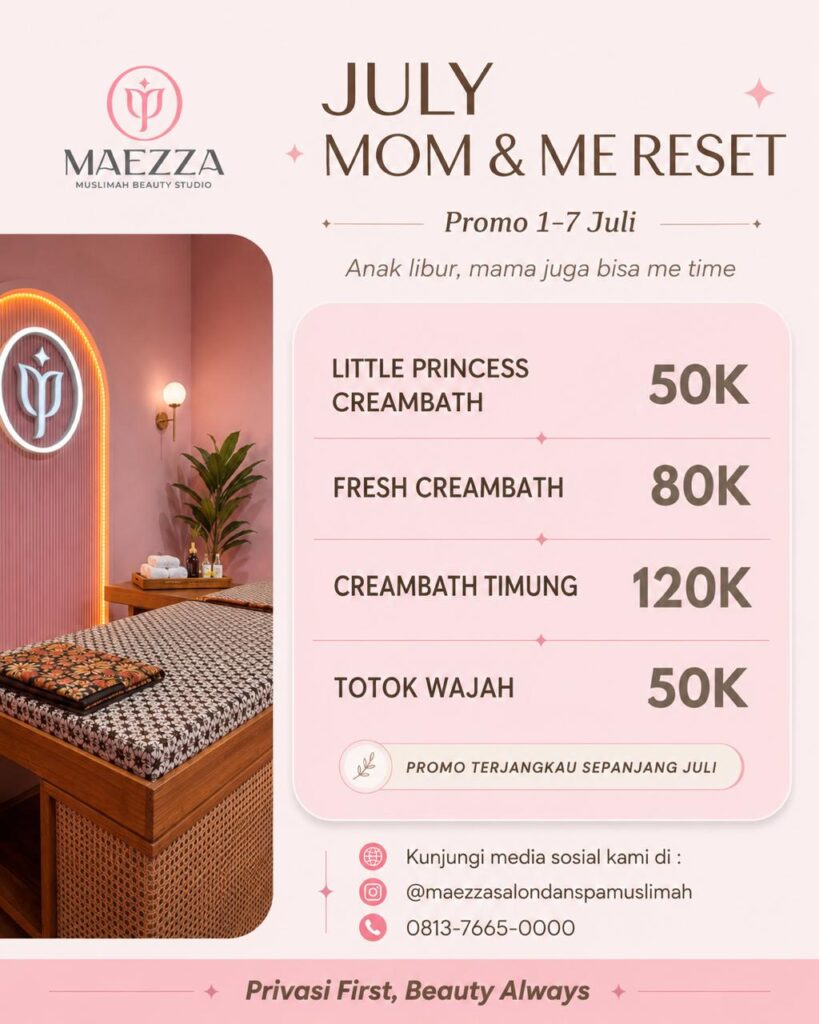 Promo All Juli Maezza Salon and Spa Wanita Bekasi