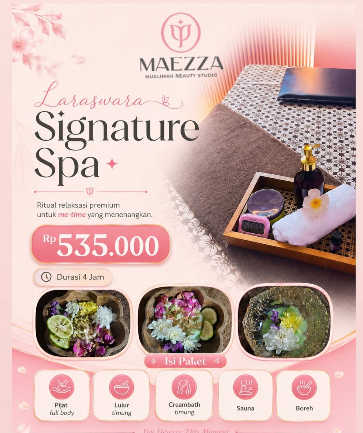 Promo Signature Maezza Salon and Spa Wanita Bekasi