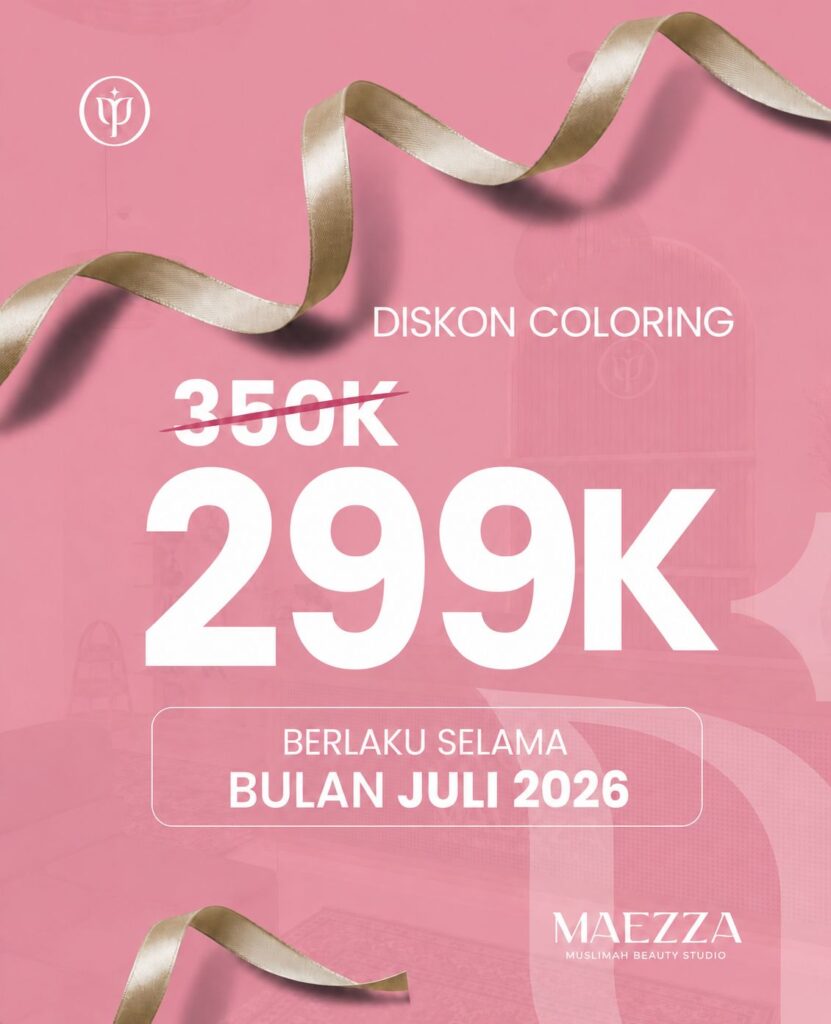 Promo Coloring Juli Maezza Salon and Spa Wanita Bekasi